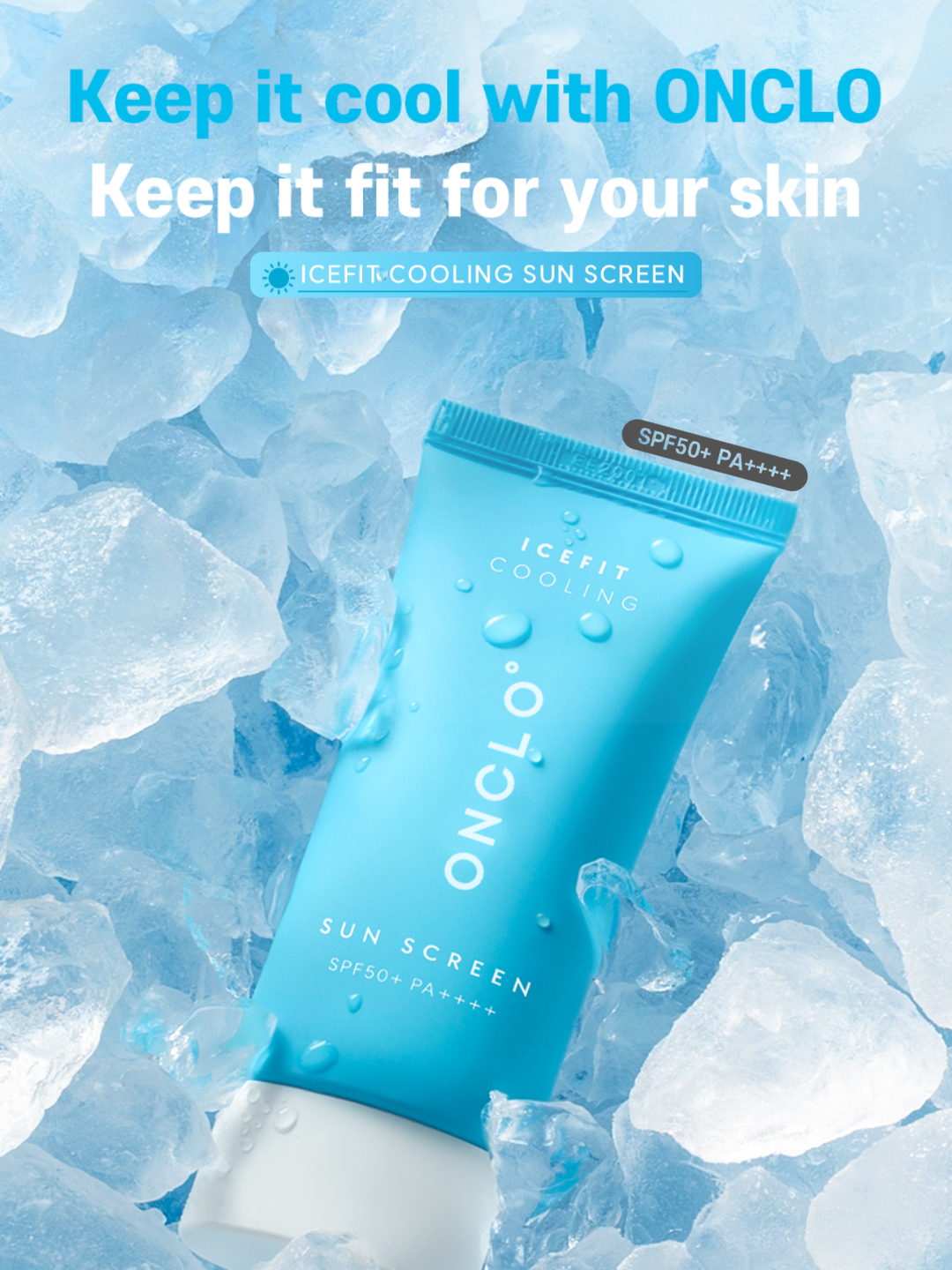 ONCLO ICEFIT Cooling Sun Screen
