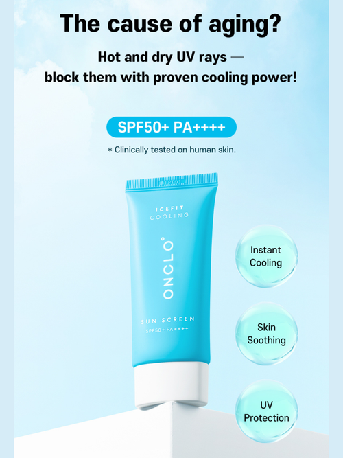ONCLO ICEFIT Cooling Sun Screen